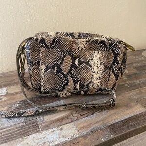 Madewell Snakeskin Crossbody Bag